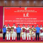 Lễ công bố và trao Quyết định điều động, bổ nhiệm Lãnh đạo quản lý cấp phòng Viện KSND thành phố Hà Nội
